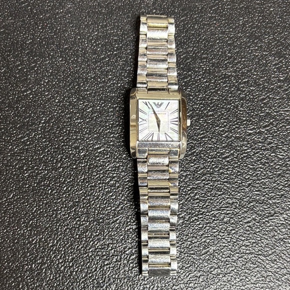 Emporio Armani Women’s Ultra Slim Collection Silver Stainless Steel Watch WORKS main image 5